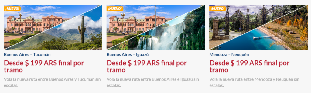 Hot Sale: vuelos nacionales low-cost