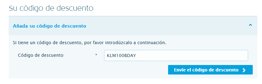 Descuento en vuelos a Europa con KLM