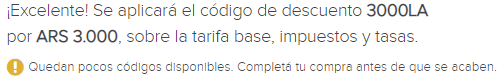 descuento en vuelos a Estados Unidos Caribe cuotas sin interés