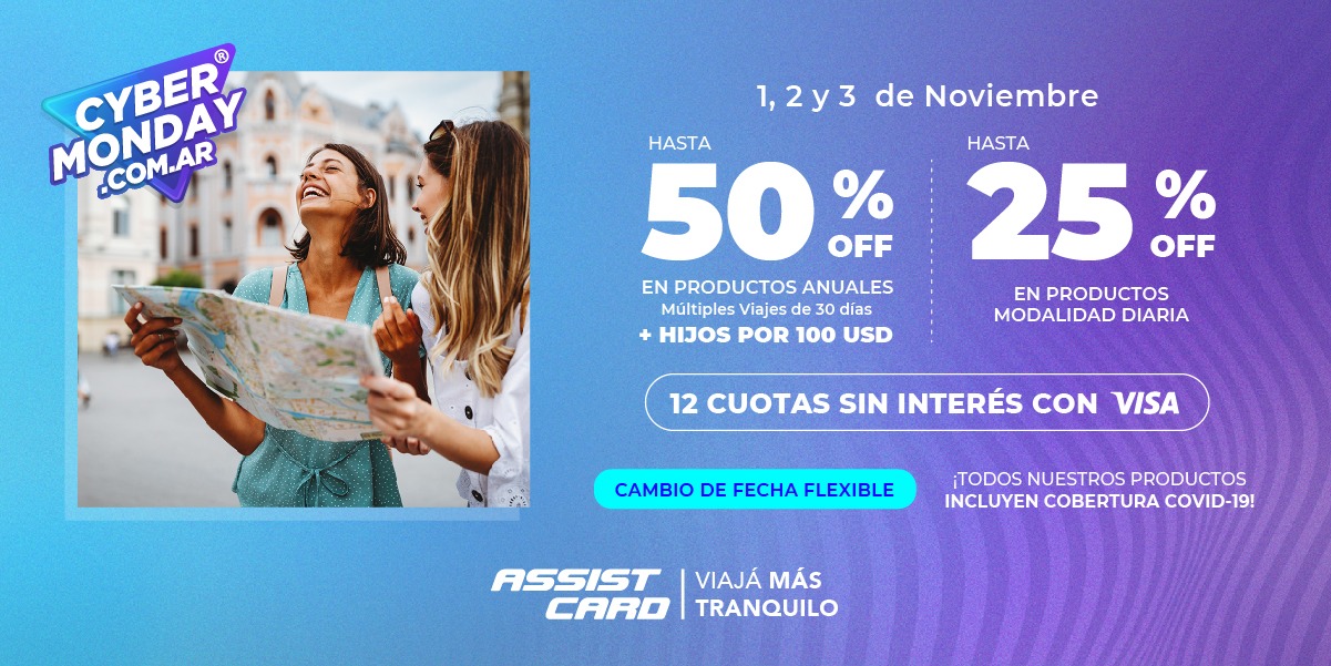 Cyber Monday: ¡Último Día De Asistencia Al Viajero Flex A Europa Y USA ...