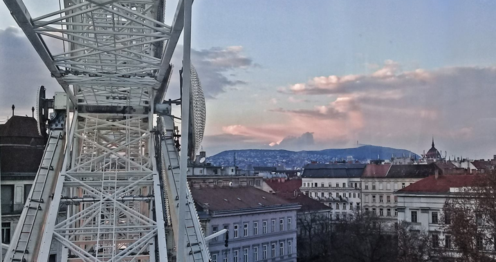 Vistas desde el Budapest Eye