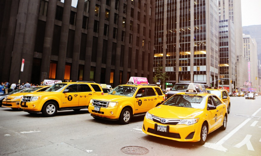 Taxis en Nueva York