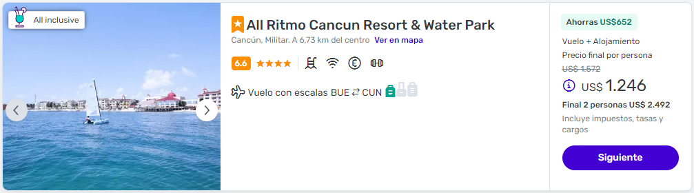 paquete a cancun