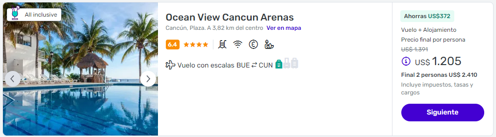 paquete a cancun