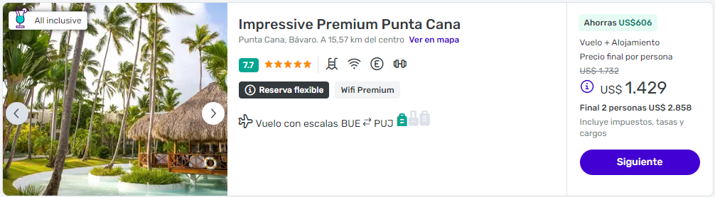 Viaje Completo a Punta Cana