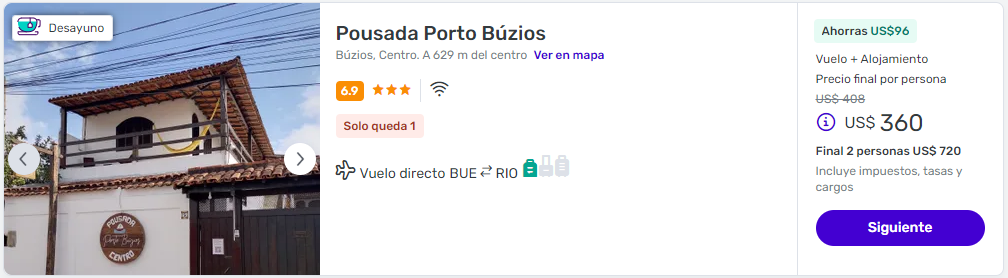 viaje completo a buzios