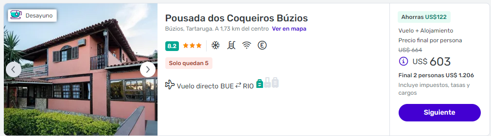 viaje completo a Buzios