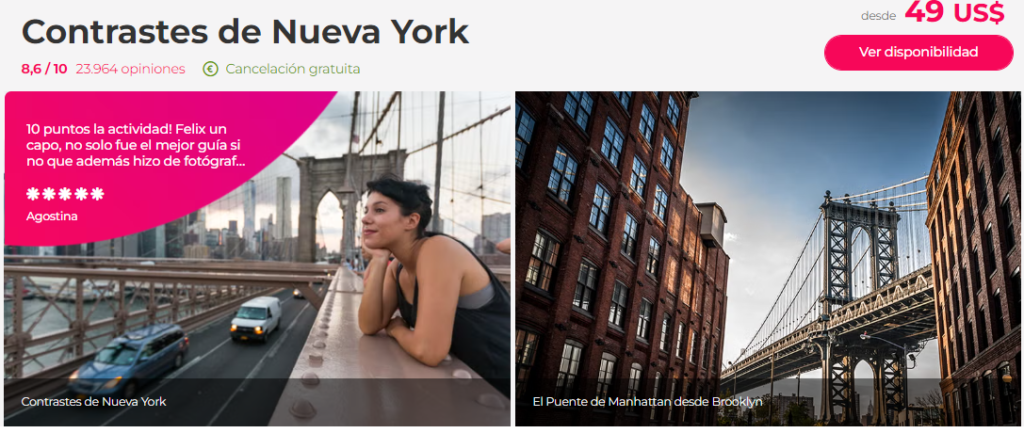 visita guiada por nueva york