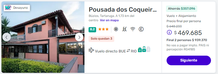 viaje completo a buzios