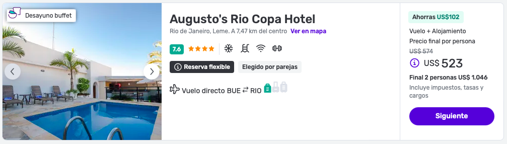 viaje completo a rio de janeiro