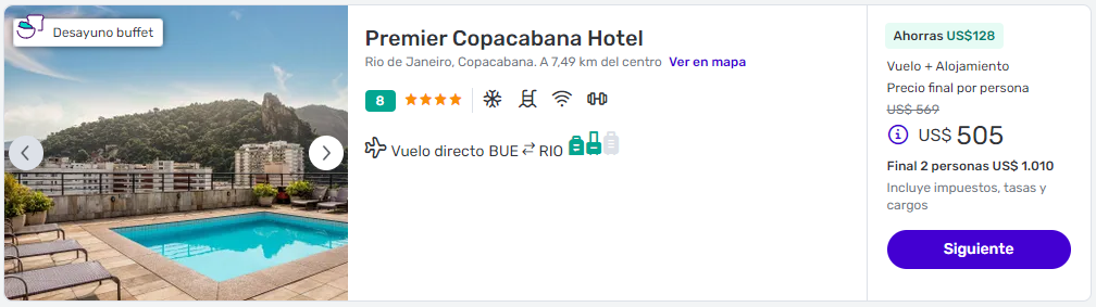 Viaje Completo a Rio de Janeiro