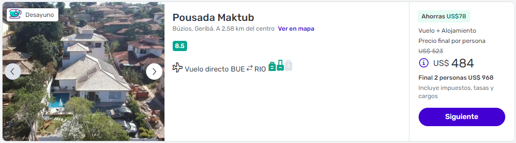 viaje completo a buzios