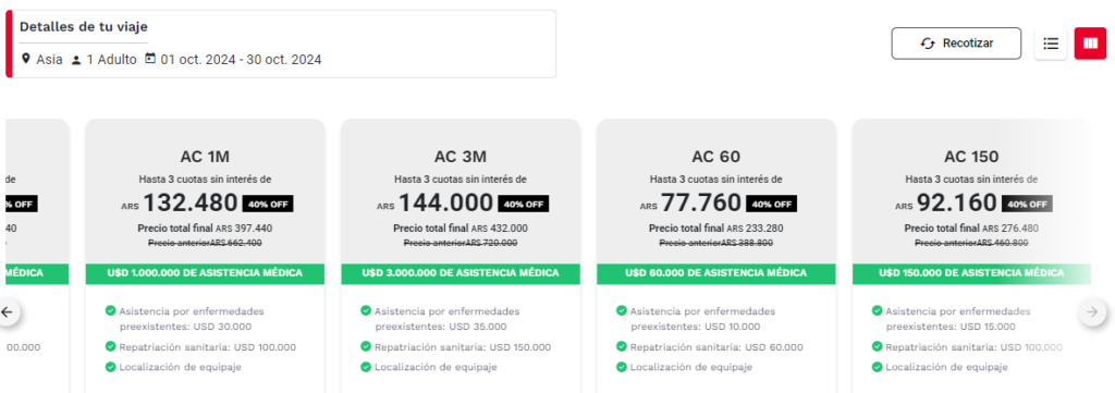 ASISTENCIA AL VIAJERO ASIA