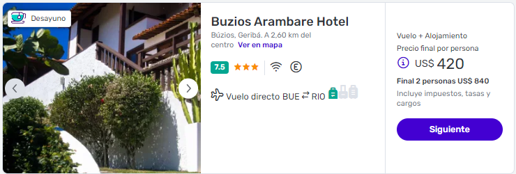 viaje completo a buzios