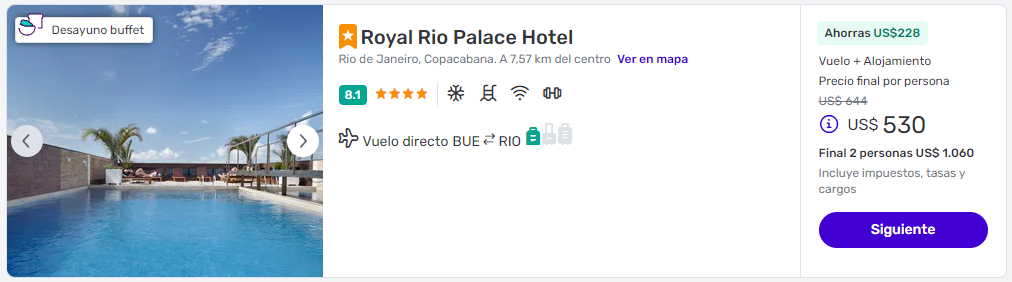 viaje completo a rio de janeiro