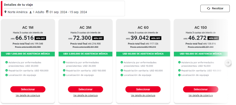 cotizacion asistencia al viajero