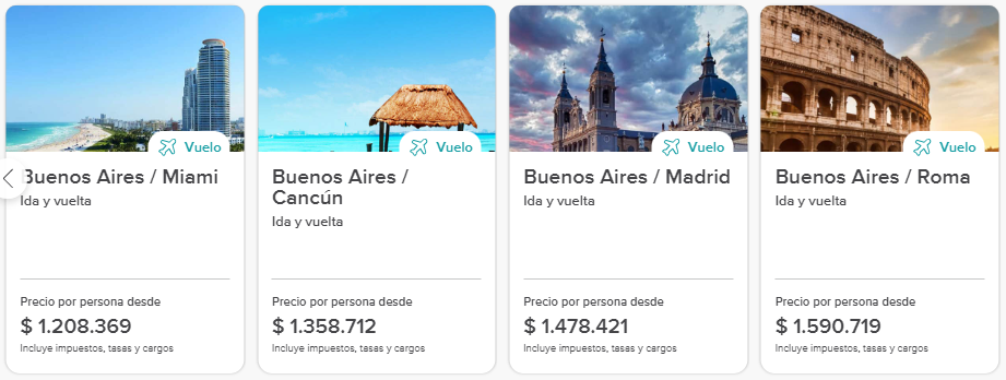 VUELOS BARATOS A MIAMI, CANCUN, MADRID Y ROMA