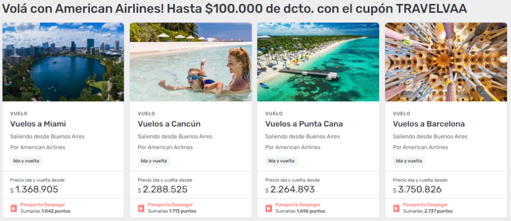 vuelos de american airlines