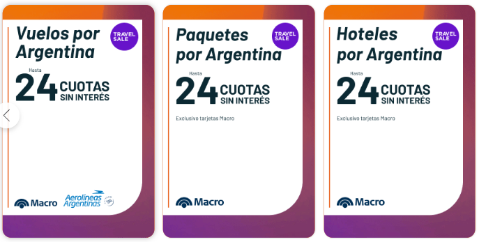 cupones de descuento para viajar por argentina