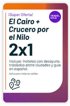 cupones 2 x 1 en circuitos turisticos