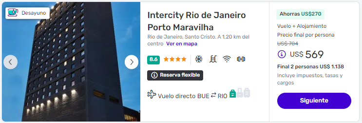 viaje completo a rio de janeiro