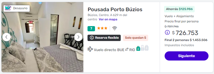 viaje completo a buzios