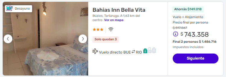 viaje completo a buzios