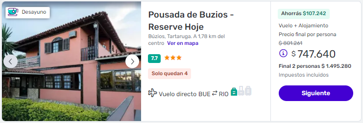 viaje completo a buzios