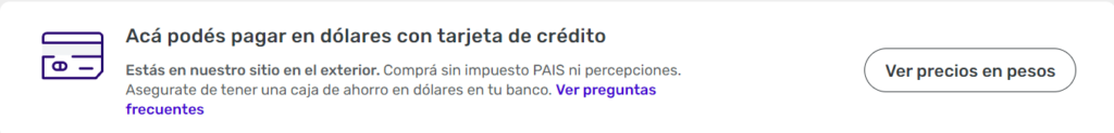 cambiar la moneda en la que se muestra el precio del vuelo