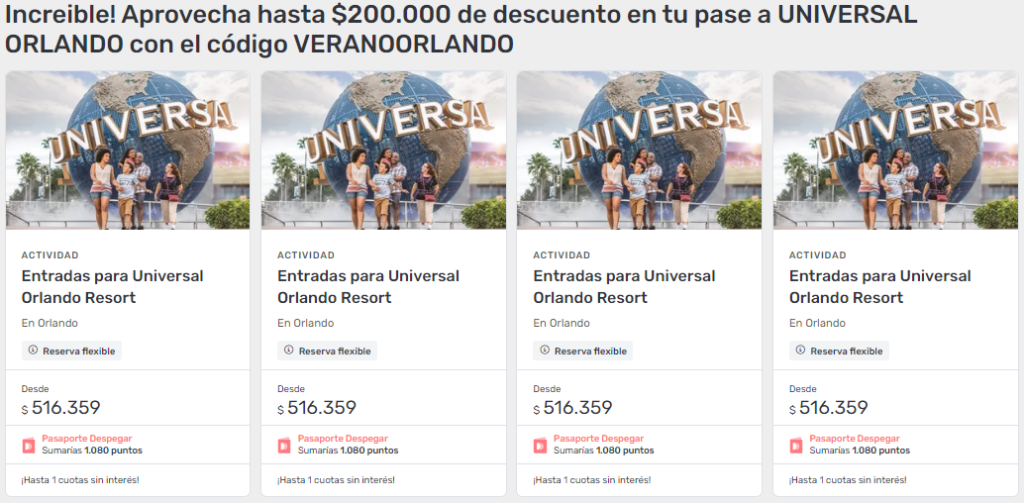 Hasta AR$ 200.000 de descuento en Tickets para Universal Orlando ð¢ con el código VERANOORLANDO