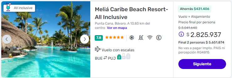 viaje completo a Punta Cana