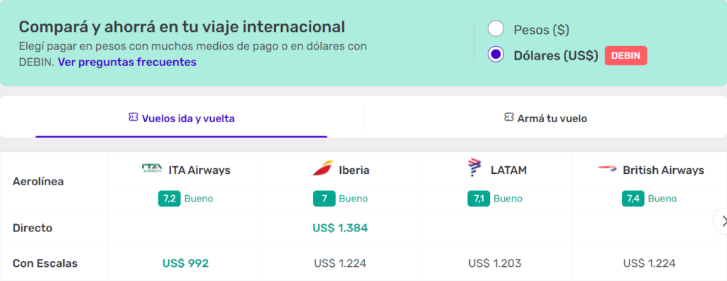 Vuelos a Barcelona a partir de U$D 992 desde Buenos Aires ✈️