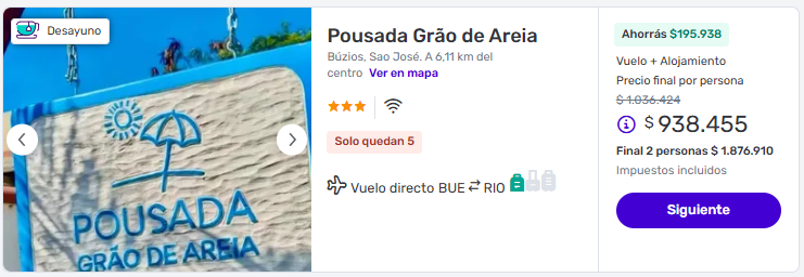 viaje completo a buzios