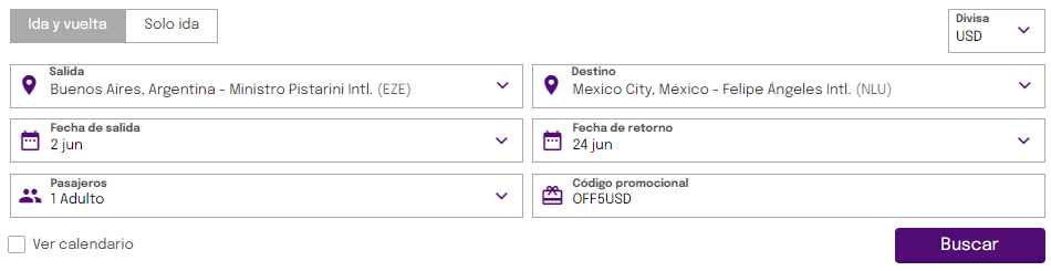 Ciudad de México a partir de U$D 697 desde Buenos Aires