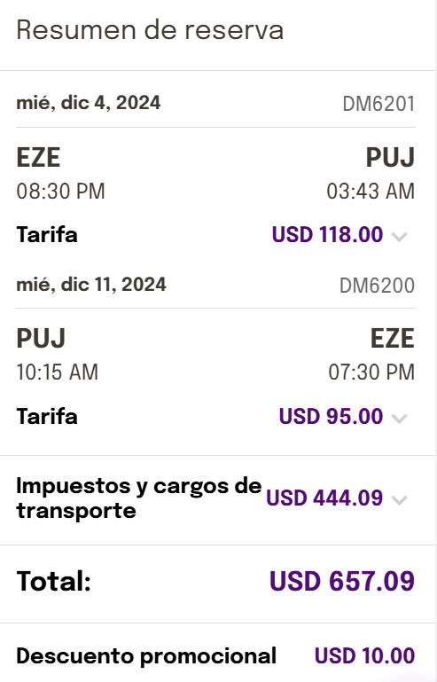 Vuelos directos a Punta Cana ð️ a partir de U$D 657 desde Buenos Aires ✈️