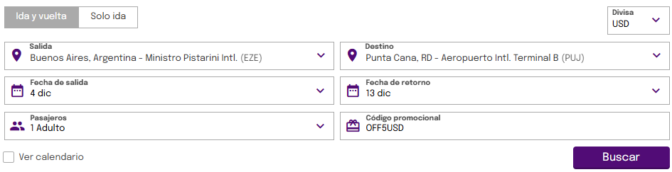 vuelos a punta cana desde buenos aires