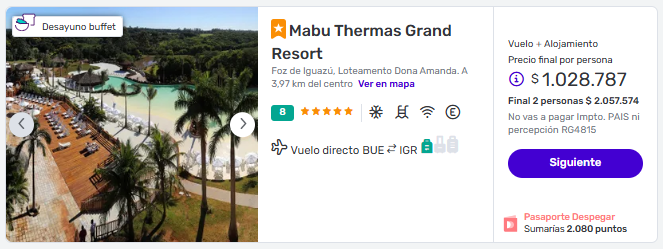 hotel Mabu Thermas Grand Resort