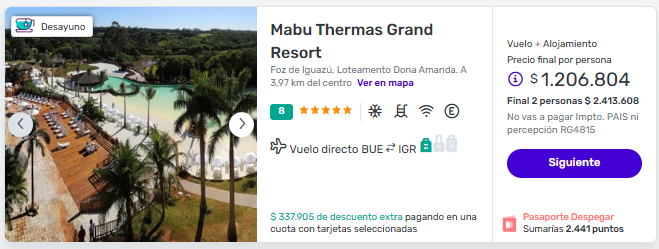 hotel Mabu Thermas Grand Resort