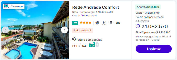 viaje completo a natal pipa