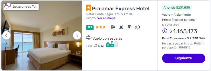 viaje completo a natal pipa