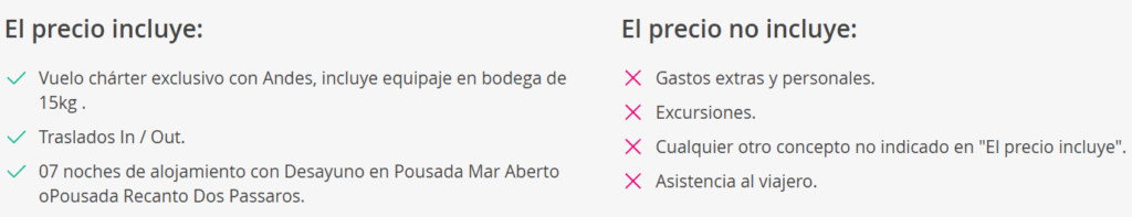 Cyber Monday paquete a Arraial d´Ajuda Brasil con vuelos hoteles y traslados desde Bs. As.