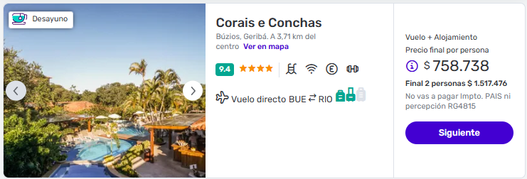 viaje completo a buzios