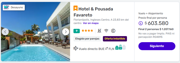 viaje completo a florianópolis