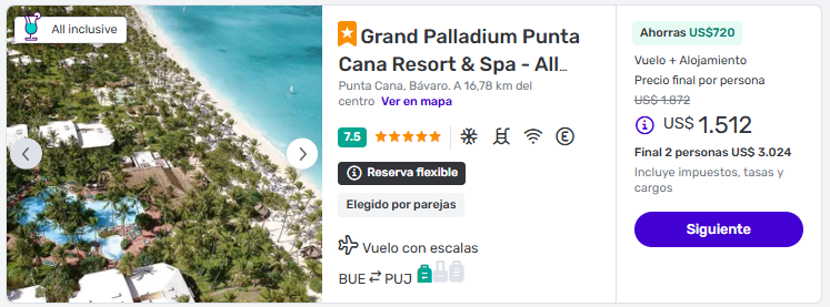 Paquetes All Inclusive a Punta Cana