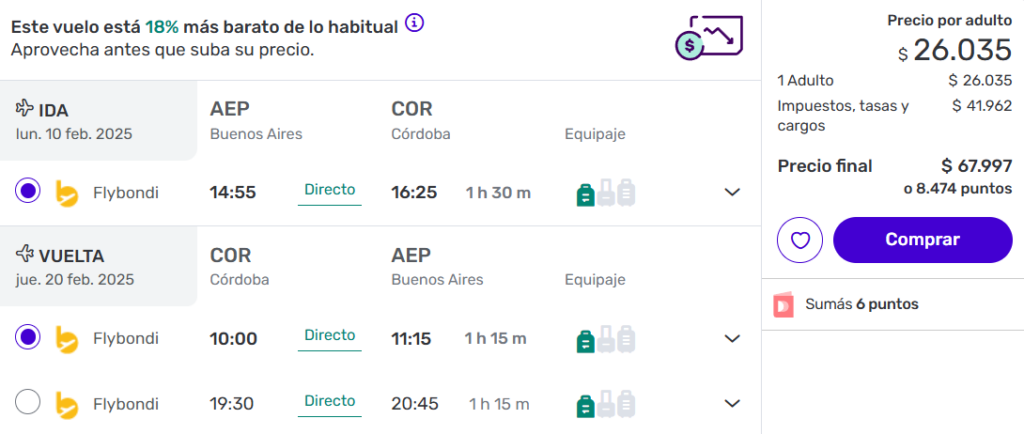 Las mejores opciones para viajar a Córdoba desde Buenos Aires Salta o Bariloche en fechas del Cosquín Rock