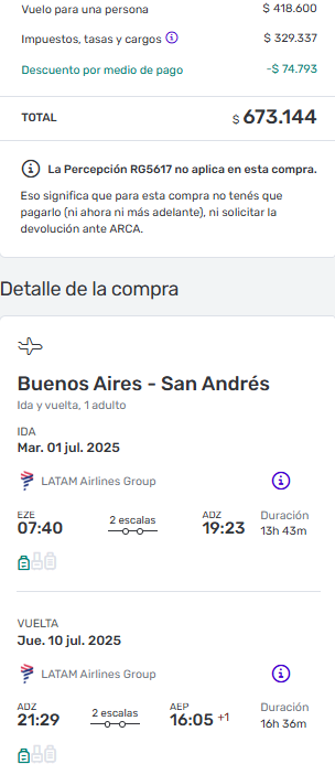 vuelos a san andres