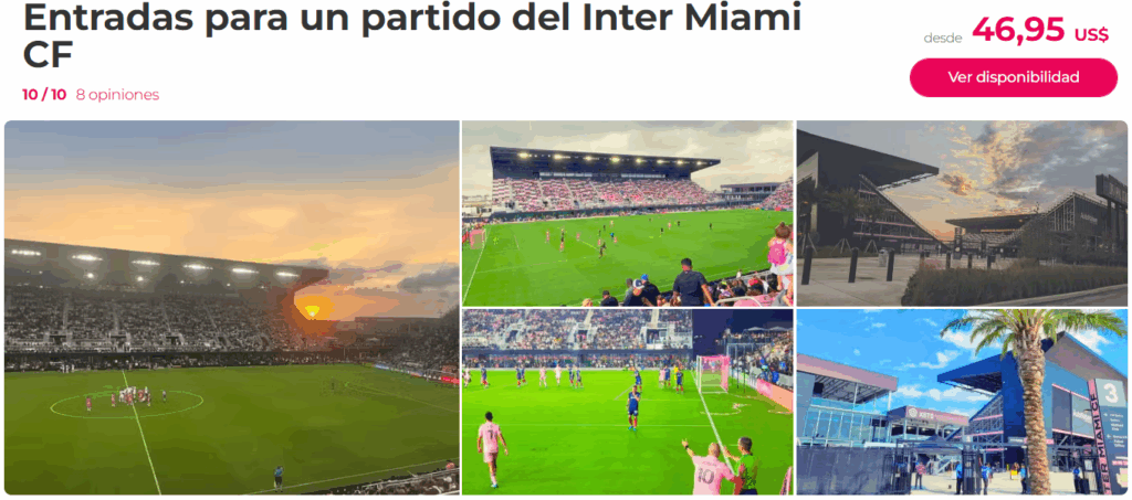 Tickets para ver al Inter Miami