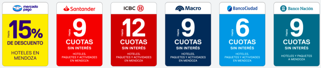 Descuento hotel Mendoza 