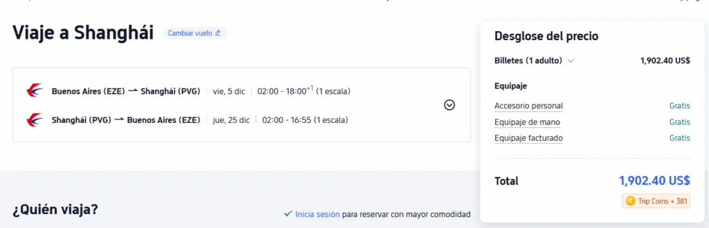 buenos aires shanghái