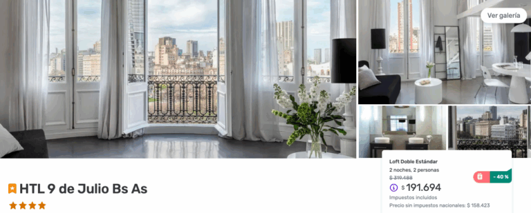 Hoteles Buenos Aires